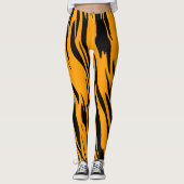 Tiger Lines Leggings: Fierce Style en Comfort Leggings (Voorkant)