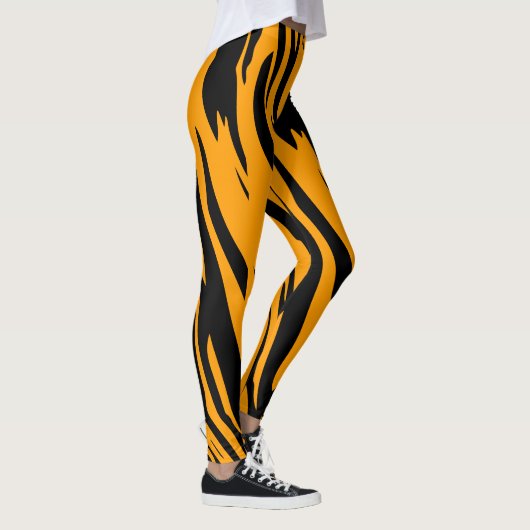 Tiger Lines Leggings: Fierce Style en Comfort Leggings (Rechts)