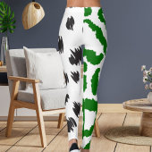 Tiger Loepard Big Cat Pattern Spots Print Dier Leggings