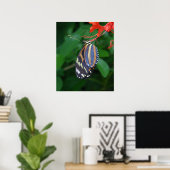 Tiger Longwing Art Print -20x24 - ook andere forma (Thuiskantoor)