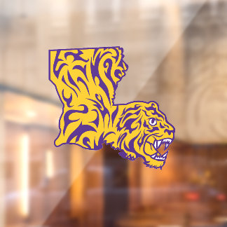 Tiger Louisiana venstersticker Raamsticker