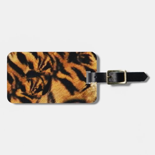 Tiger Love_ Bagagelabel (Voorkant horizontaal)