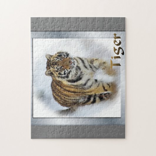 Tiger Love Legpuzzel (Verticaal)