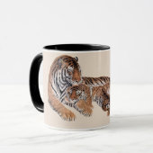 Tiger Love Mok (Voorkant links)
