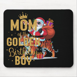 Tiger Lover Xmas Verlichting Santa Riding Tiger Ch Muismat