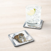 Tiger Lovers Art Drankjes Onderzetter (Rechterzijde)