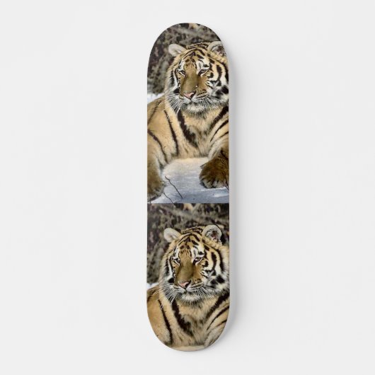 Tiger Lovers Art Gifts Skateboard (Voorkant)