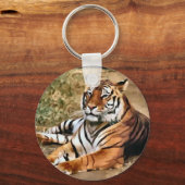 Tiger Lovers Art Gifts Sleutelhanger (Voorkant)