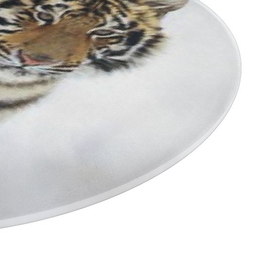 Tiger Lovers Art Snijplank (Hoek)