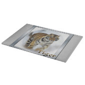 Tiger Lovers Art Snijplank (Hoek)