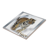 Tiger Lovers Art Tegeltje (Zijkant)