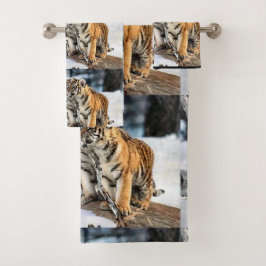 Tiger Lovers Bad Handdoek