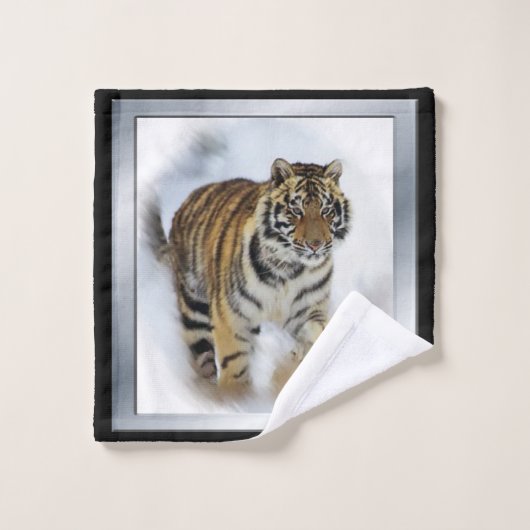 Tiger Lovers Bad Handdoek (Wasdoekje)
