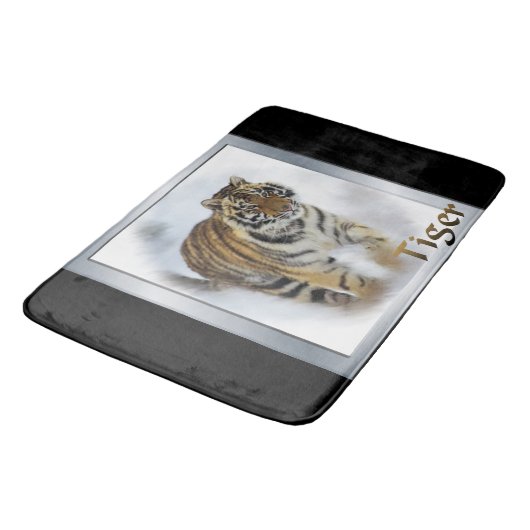 Tiger Lovers Badmat (Gekanteld)