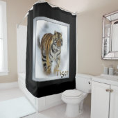 Tiger Lovers Douchegordijn (In situ)