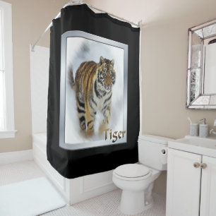 Tiger Lovers Douchegordijn
