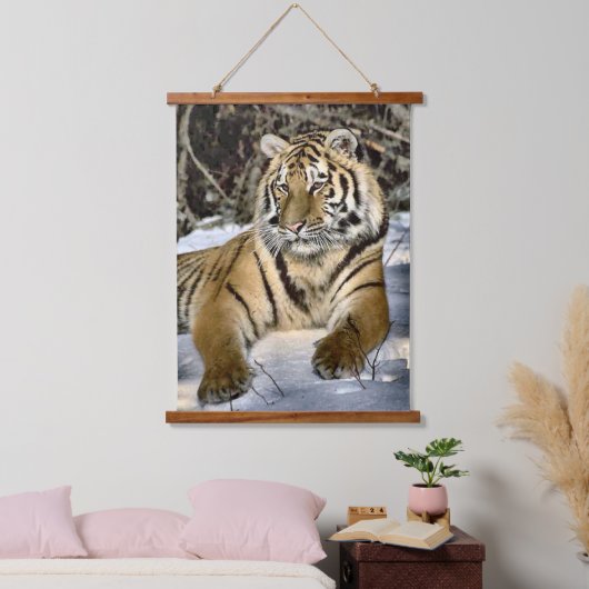 Tiger Lovers Hangend Wandkleed (Slaapkamer)