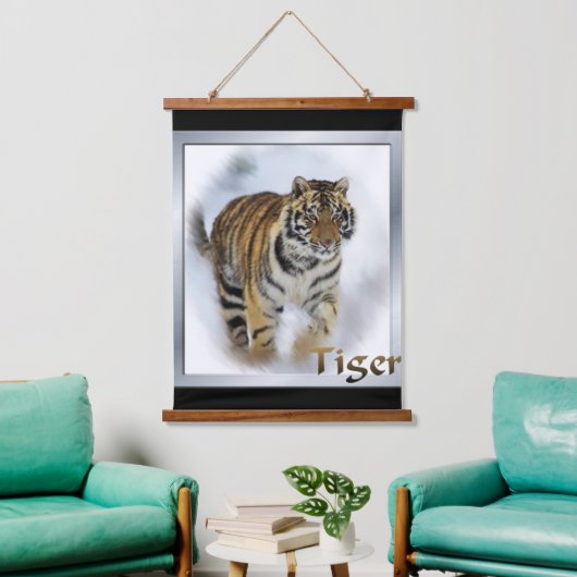 Tiger Lovers Hangend Wandkleed (Woonkamer)
