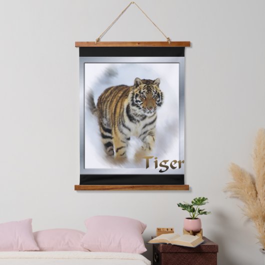 Tiger Lovers Hangend Wandkleed (Slaapkamer)