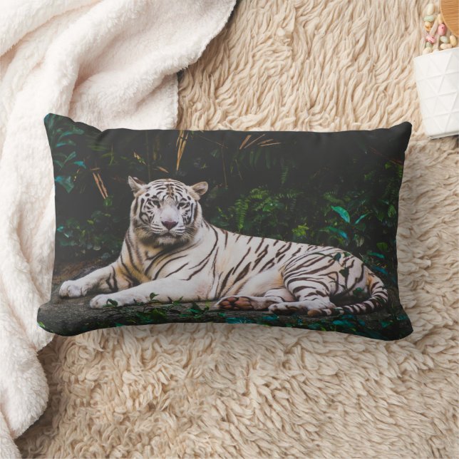 Tiger Lumbar Pillow Kussen (Deken)