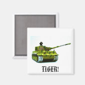 TIGER! MAGNEET (Voorkant / Achterkant)