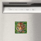 Tiger Magnet - Oerwoud voor Natuur van wilde diere (Insitu (Vaatwasser))
