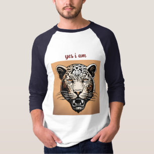 Tiger Majesty: Brullende Stijl voor Heren T-shirt