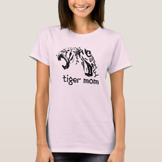 Tiger mam Tae Kwon Do T-shirt (Voorkant)