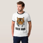 TIGER MAN HEREN T-Shirts (Voorkant volledig)