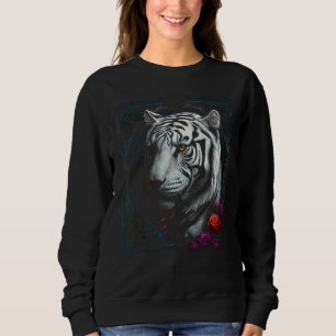 Tiger Mandala Kunstwerk Bloem Dier Motief Tijger 4 Trui