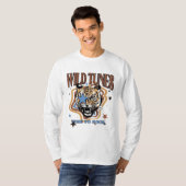 Tiger Mannen basic T-shirt met lange mouwen (Voorkant volledig)