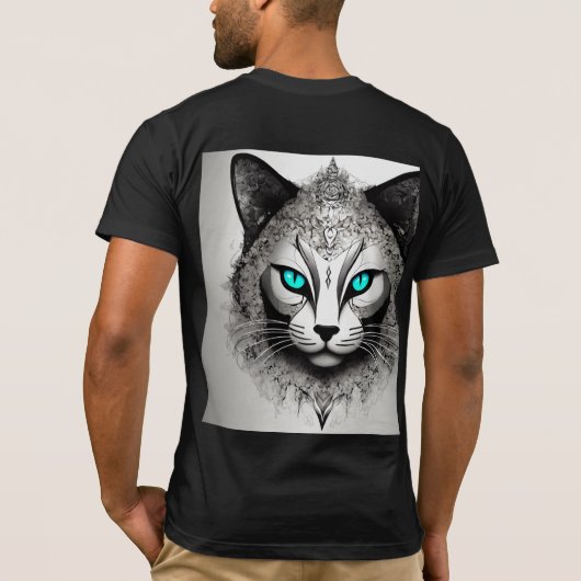 Tiger Men's Basic T-Shirt (Achterkant)