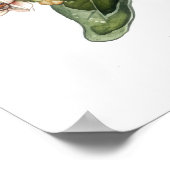 Tiger Milkweed Butterfly Art Print Poster (Hoek)