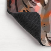 Tiger Mix #5 - Wild Mousepad Muismat (Hoek)
