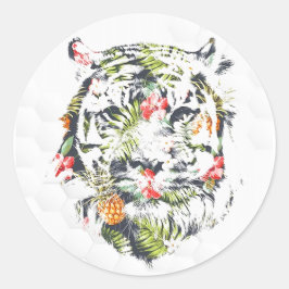 TIGER Mooie Stickers - Tropisch Patroon