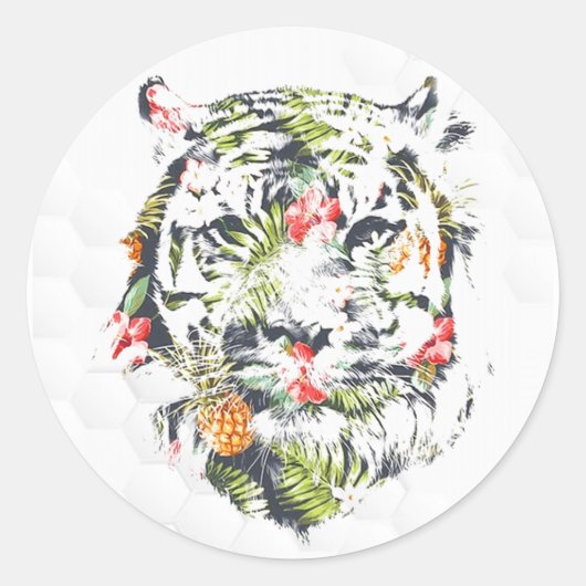 TIGER Mooie Stickers - Tropisch Patroon (Voorkant)