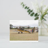 Tiger Moth 80th Jubileum Fly-in Briefkaart (Staand voorkant)