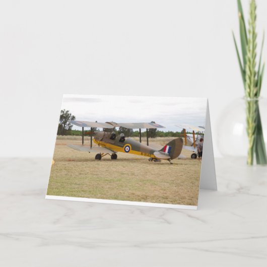 Tiger Moth 80th Jubileum Fly-in Kaart (Voorkant)