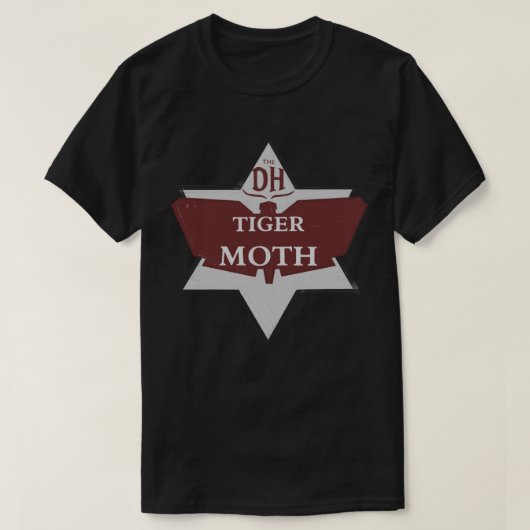TIGER MOTH Classic T Shirt (Design voorkant)
