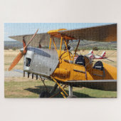 Tiger Moth Vliegtuig Jigzaag Puzzle Legpuzzel (Horizontaal)
