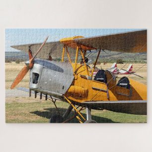 Tiger Moth Vliegtuig Jigzaag Puzzle Legpuzzel