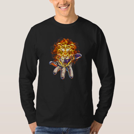 Tiger Motif T-shirt (Voorkant)