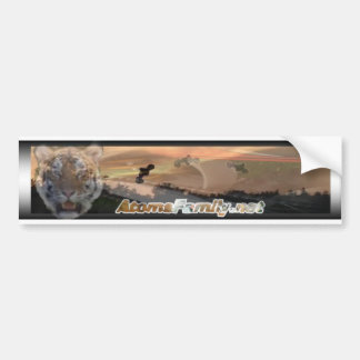 Tiger motocross bumpersticker