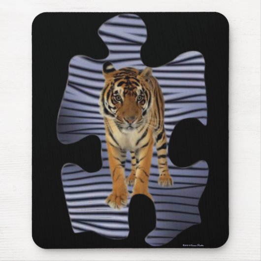 Tiger Mousepad Muismat (Voorkant)
