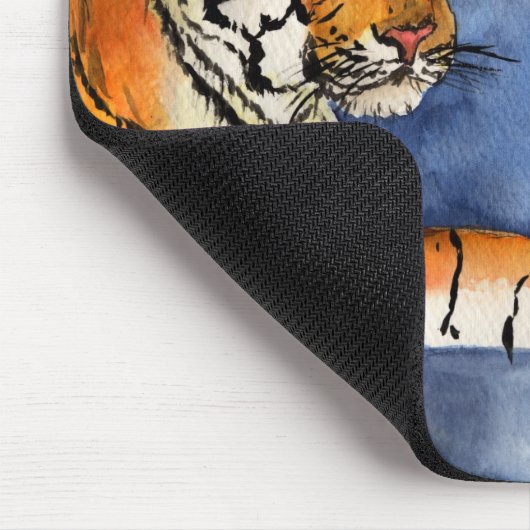 Tiger Mousepad Muismat (Hoek)