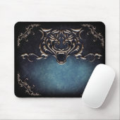 Tiger Mousepad / Zet je woorden Muismat (Met muis)