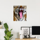 Tiger Mouth_ Poster (Thuiskantoor)