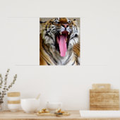 Tiger Mouth_ Poster (Keuken)