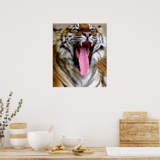 Tiger Mouth_ Poster (Keuken)