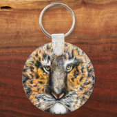 Tiger Named Tig Sleutelhanger (Voorkant)